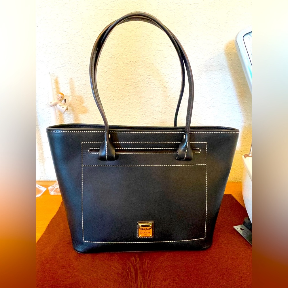 Dooney & Bourke Black Leather Shoulder Bag